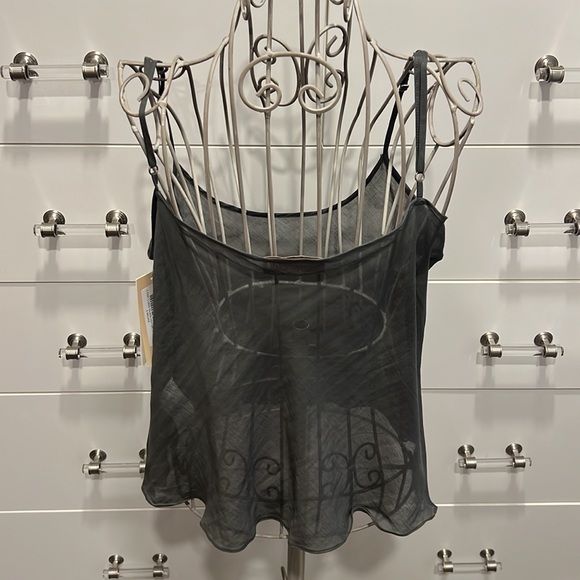 NWT Talie NK sheer tank with adjustable straps, size 6 - Picture 2 of 6